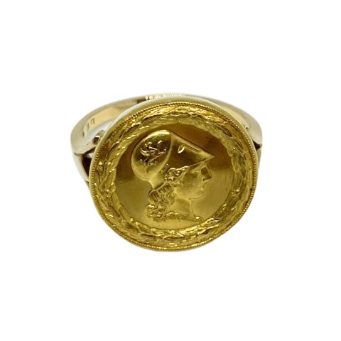 Danish doctoral ring of 14k gold Danish doctoral ring of 14k gold